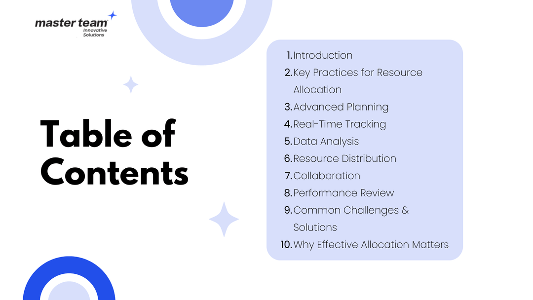 Best Practices for Effective Resource Allocation