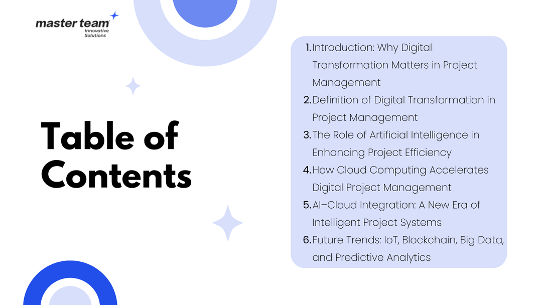 Digital Transformation in Project Management: Leveraging Technology for Success