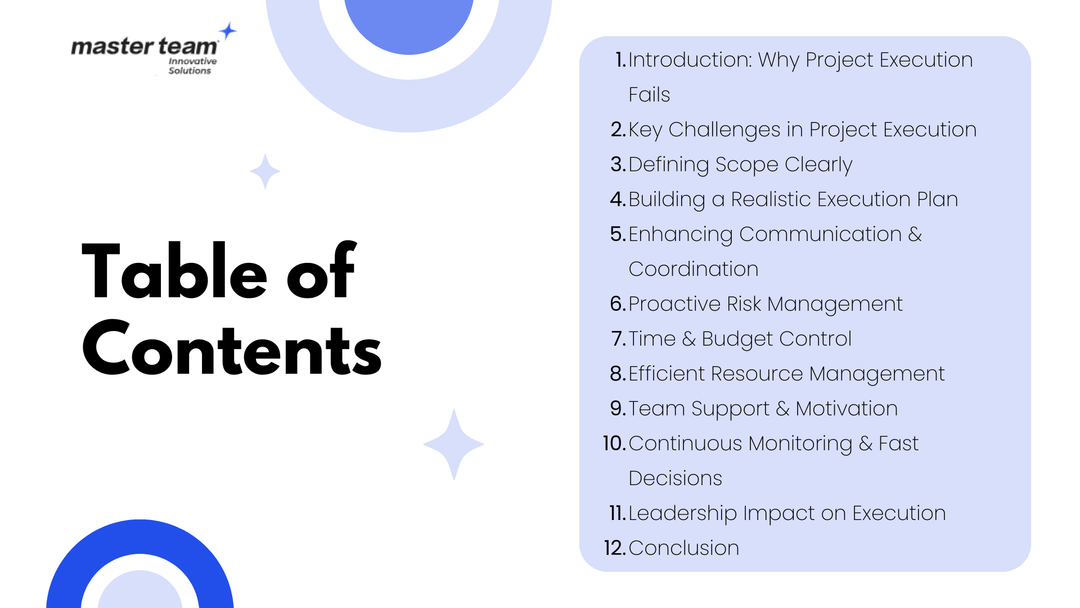 How to Overcome Common Challenges in Project Execution