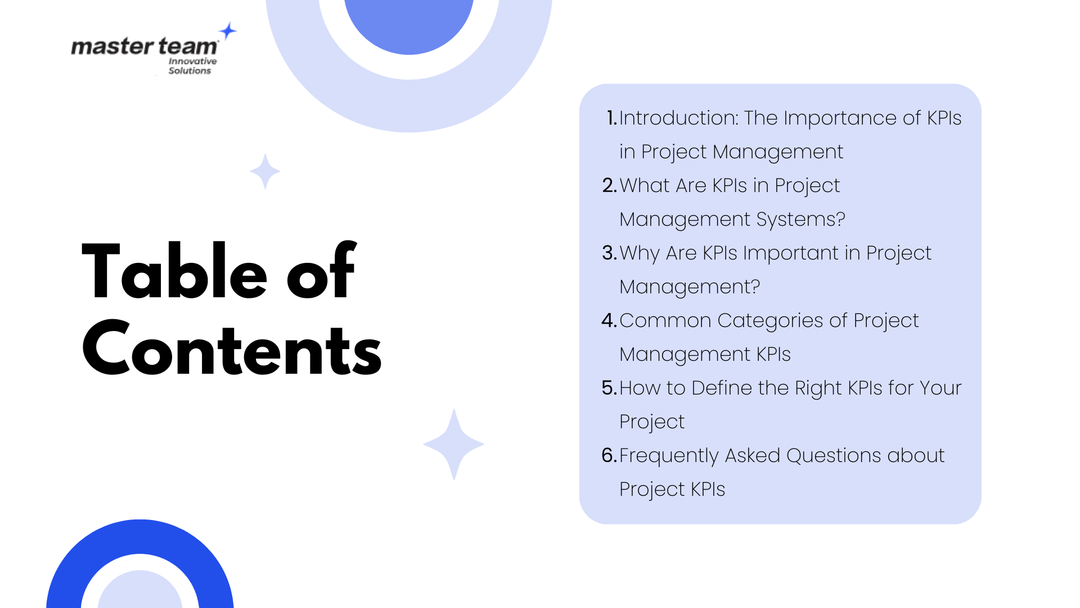 KPIs in Project Management