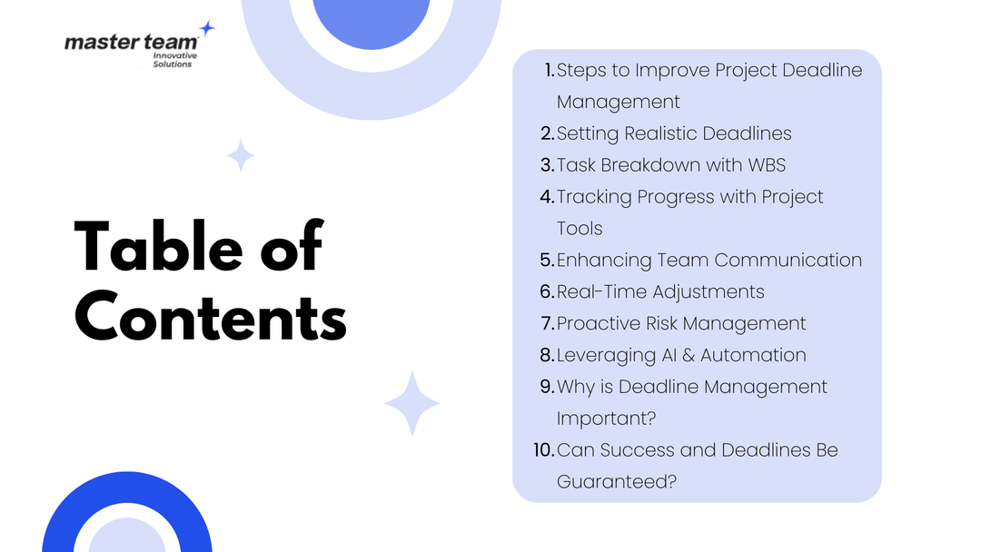 Mastering Project Deadline Management