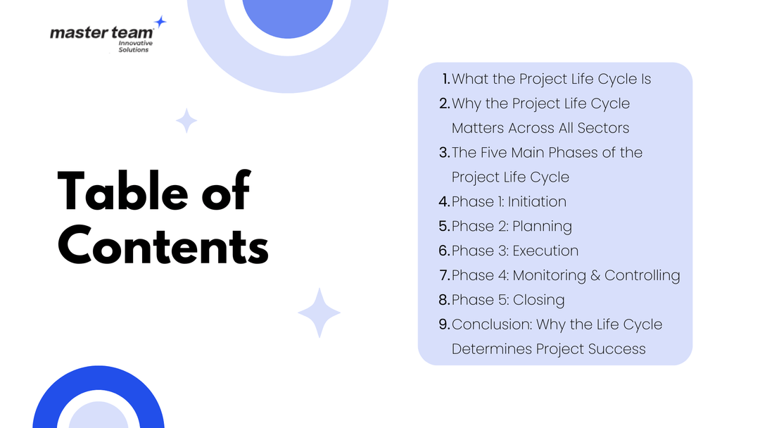 Project Life Cycle: Key Stages and Best Practices for Success