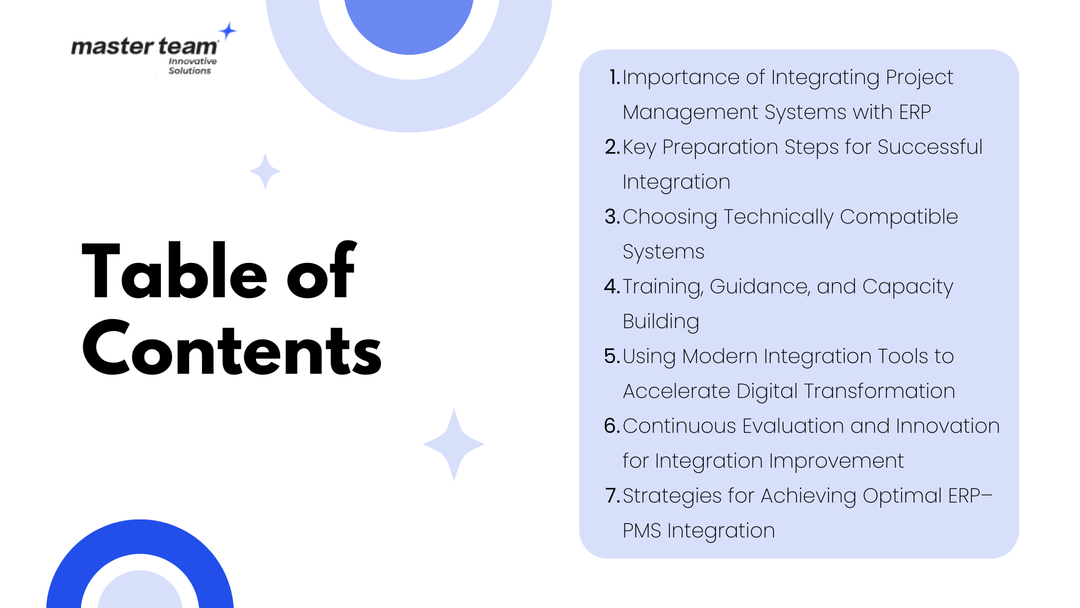 How to Ensure Seamless Integration Between Project Management Systems and ERP