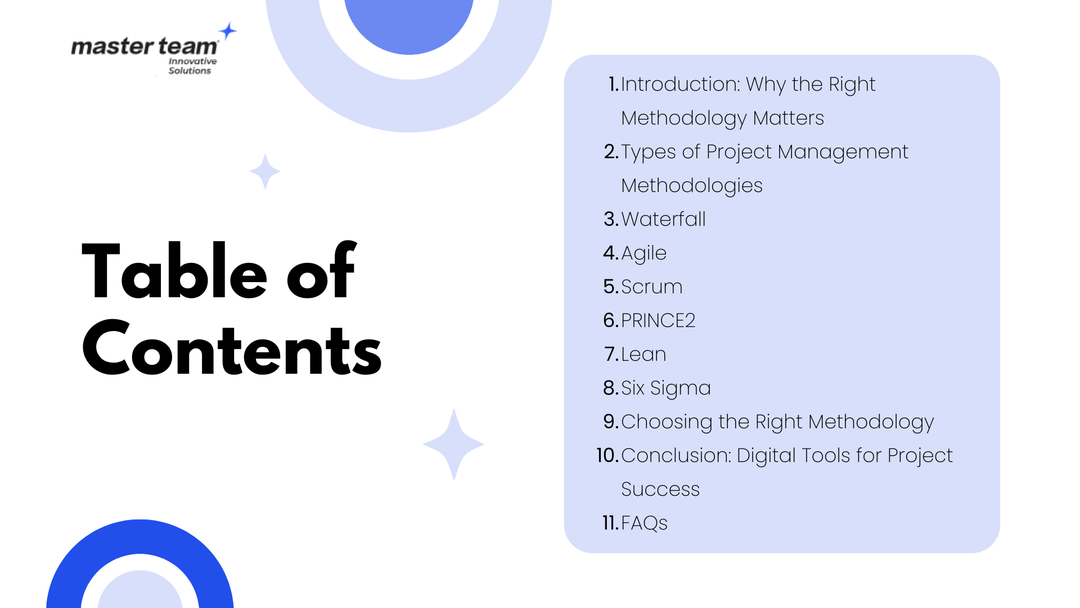 Types of Project Management